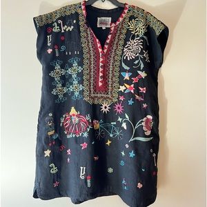 Johnny Was Biya Dress Tunic Black